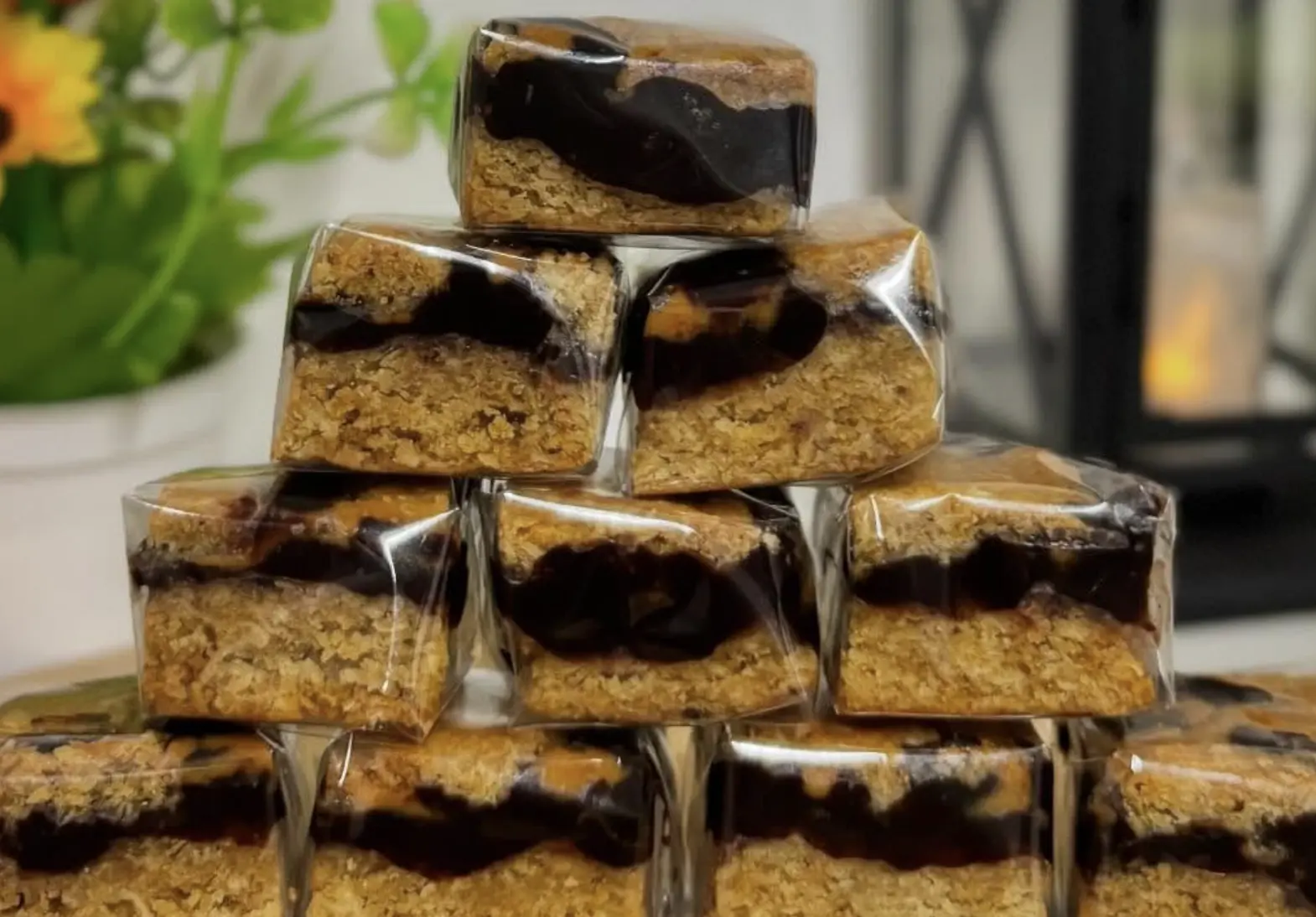 Dark Chocolate with Peanut Butter Revel Bars